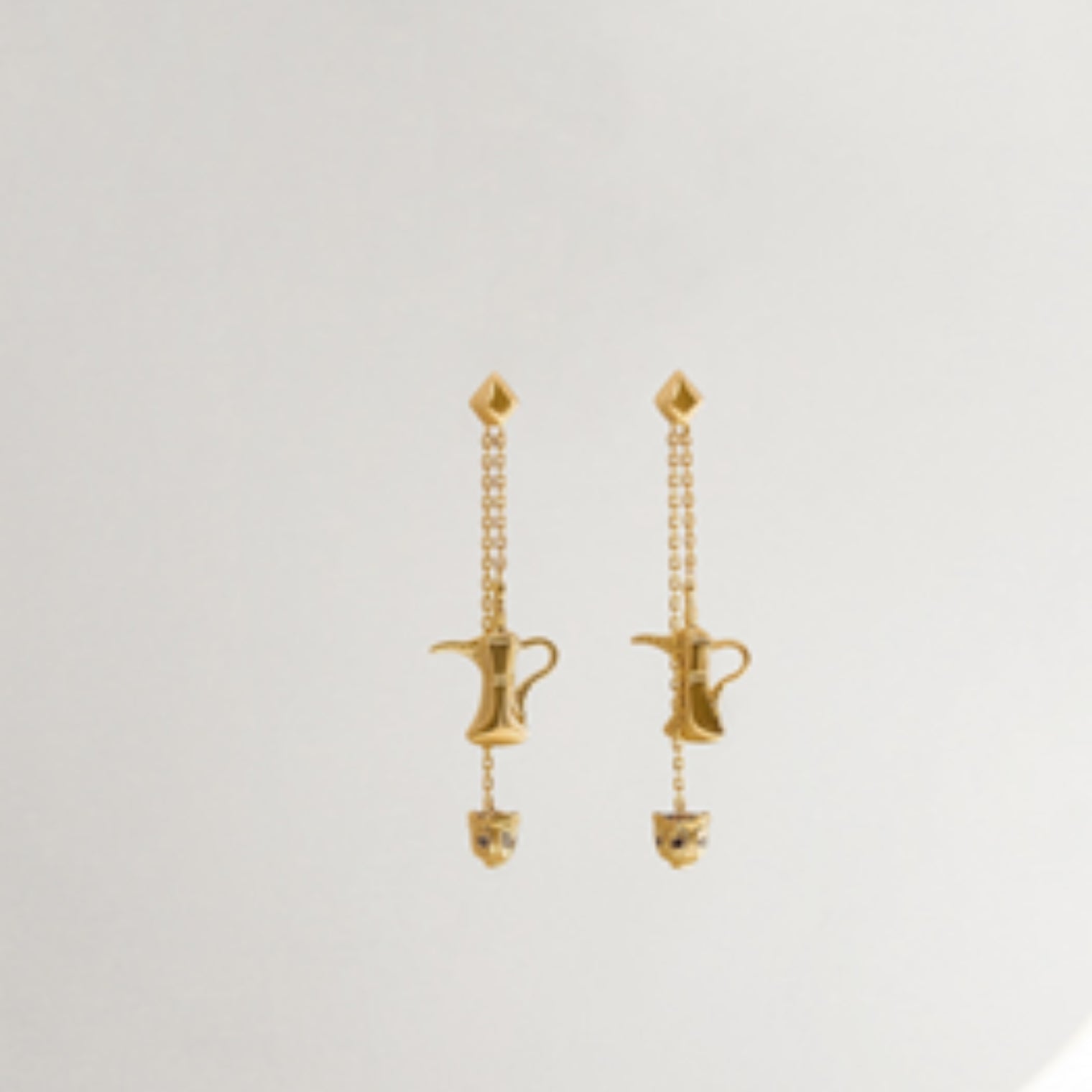 Dallah & Finjan Earring